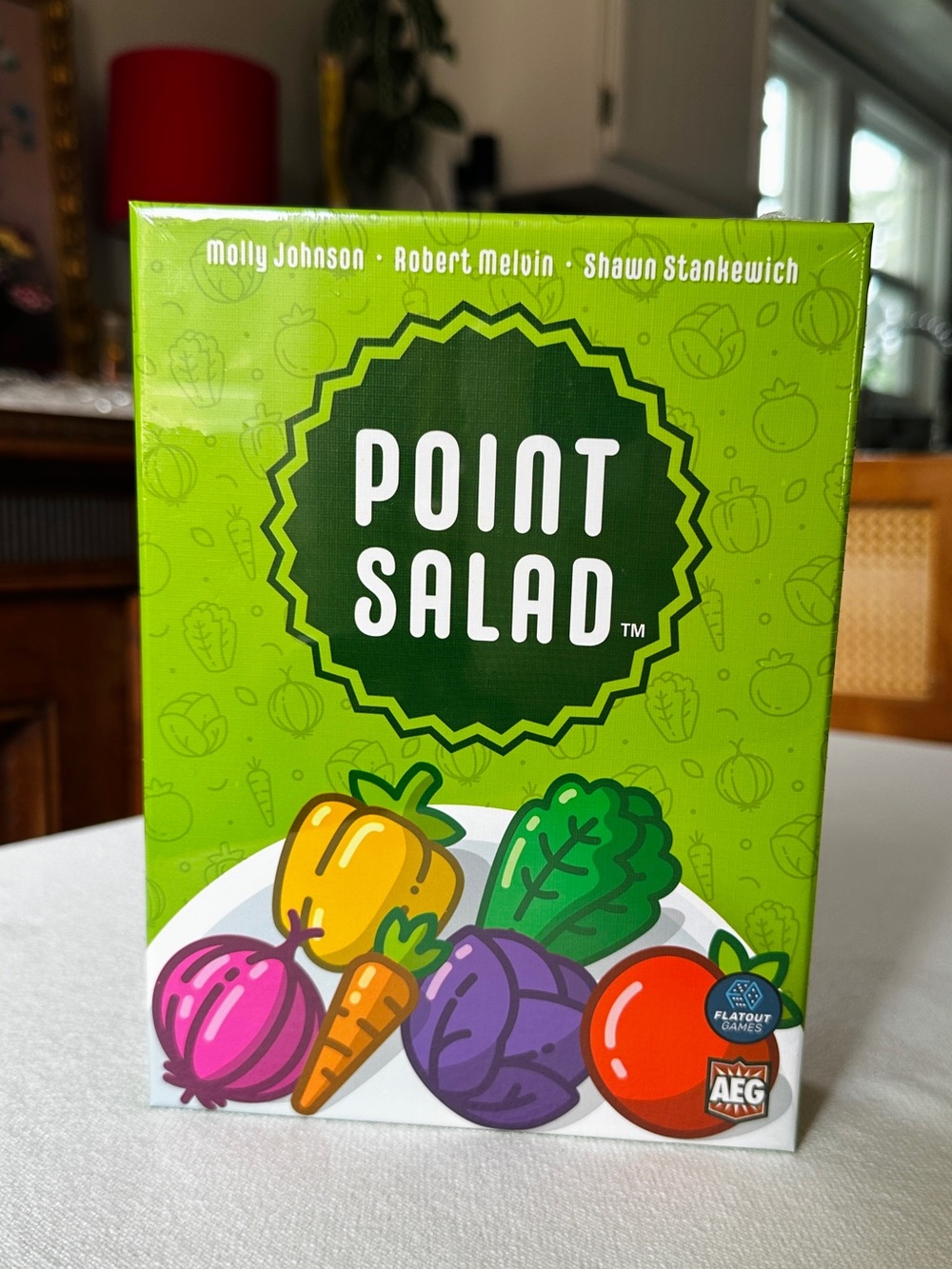 Point Salad Card Game - Bright Green Box